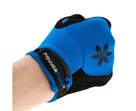 Велорукавиці PowerPlay Women 5284 Blue S (5284D_S_Blue), зображення 5 Велорукавиці PowerPlay Women 5284 Blue S (5284D_S_Blue), зображення 5