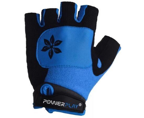 Велоперчатки PowerPlay Women 5284 Blue XS (5284D_XS_Blue), изображение 2 Велоперчатки PowerPlay Women 5284 Blue XS (5284D_XS_Blue), изображение 2