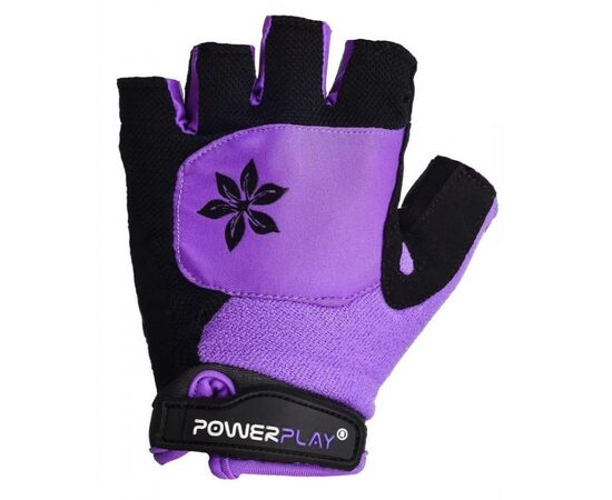 Велоперчатки PowerPlay Women 5284 Purple XS (5284_XS_Purple), изображение 2