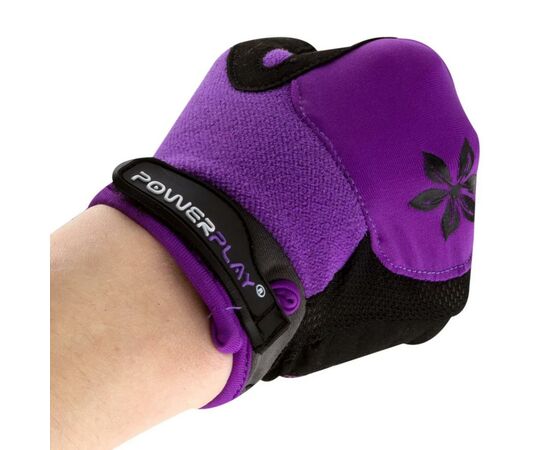 Велоперчатки PowerPlay Women 5284 Purple XS (5284_XS_Purple), изображение 5