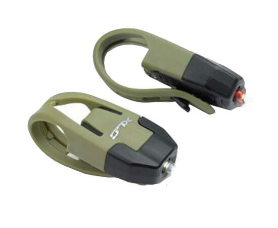 Комплект велофар XLC CL-S10 комплект міні-мигалок Green (2500201200)