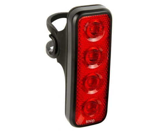 Задняя велофара Knog Мигалка Blinder Mob V Four Eyes 44 Lumens Black (11719)