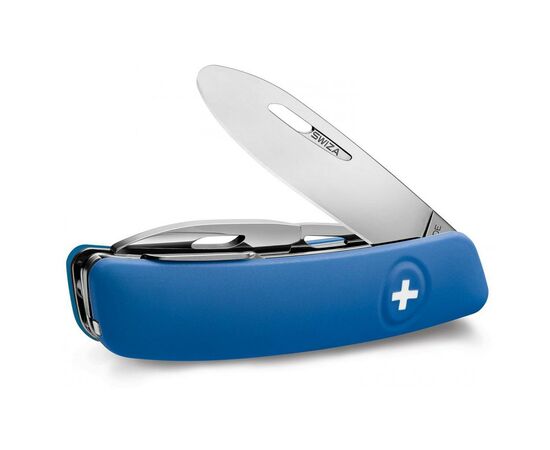 Нож Swiza J02 Blue (KNI.0021.1031), изображение 2 Нож Swiza J02 Blue (KNI.0021.1031), изображение 2