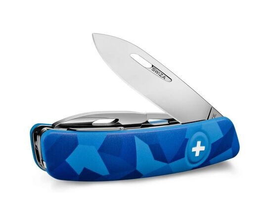 Нож Swiza C03 Blue Urban (KNI.0030.2030), изображение 2 Нож Swiza C03 Blue Urban (KNI.0030.2030), изображение 2