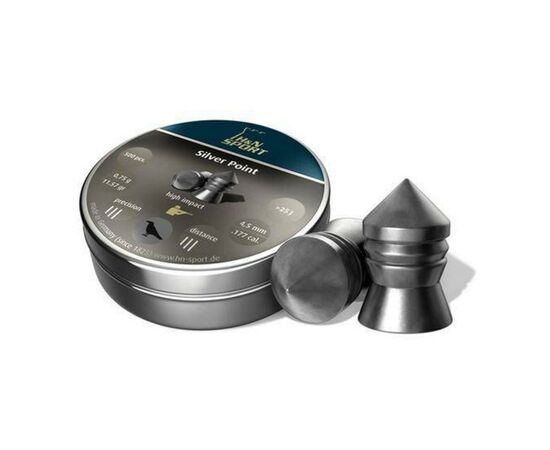 Пульки H&N Diabolo Silver Point 500 шт. (92344500005)