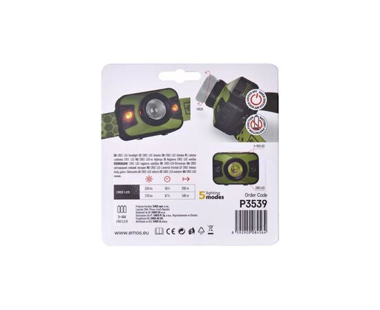 Фонарь EMOS P3539, изображение 8 Фонарь EMOS P3539, изображение 8