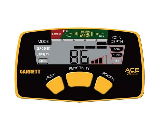 Металлоискатель Garrett ACE 200i, изображение 4 Металлоискатель Garrett ACE 200i, изображение 4