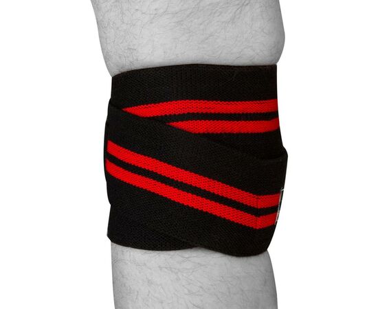 Бинт для спорта PowerPlay 2509 Black/Red (PP_2509_Black/Red), изображение 3 Бинт для спорта PowerPlay 2509 Black/Red (PP_2509_Black/Red), изображение 3