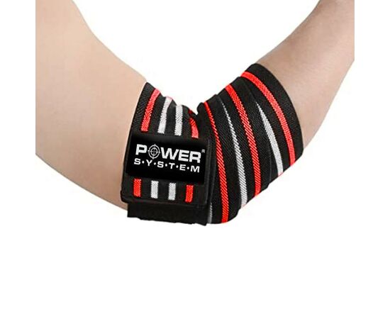 Бинт для спорта Power System PS-3600 Red/Black (PS-3600_Red-Black), изображение 3 Бинт для спорта Power System PS-3600 Red/Black (PS-3600_Red-Black), изображение 3