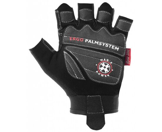 Перчатки для фитнеса Power System Man"s Power PS-2580 S Black/Grey (PS-2580_S_Black-grey), изображение 2 Перчатки для фитнеса Power System Man"s Power PS-2580 S Black/Grey (PS-2580_S_Black-grey), изображение 2