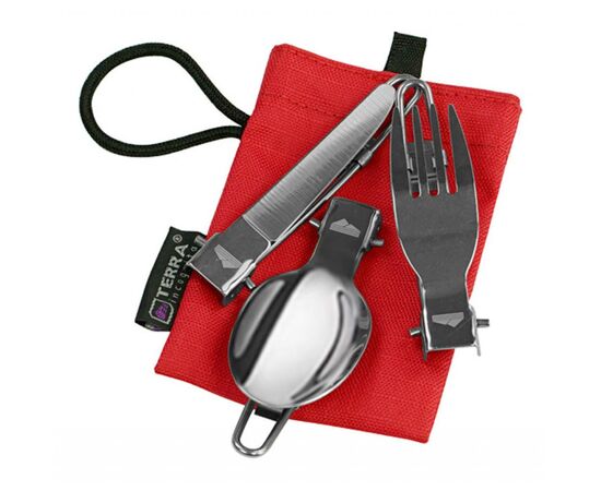 Набор туристической посуды Terra Incognita Fold Set (4823081505457), изображение 2 Набор туристической посуды Terra Incognita Fold Set (4823081505457), изображение 2
