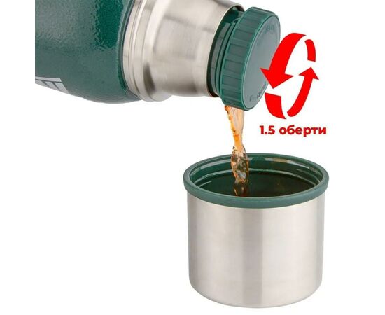 Термос PowerPlay 9001 750ml Green (PP_9001_750ml_Green), изображение 5 Термос PowerPlay 9001 750ml Green (PP_9001_750ml_Green), изображение 5