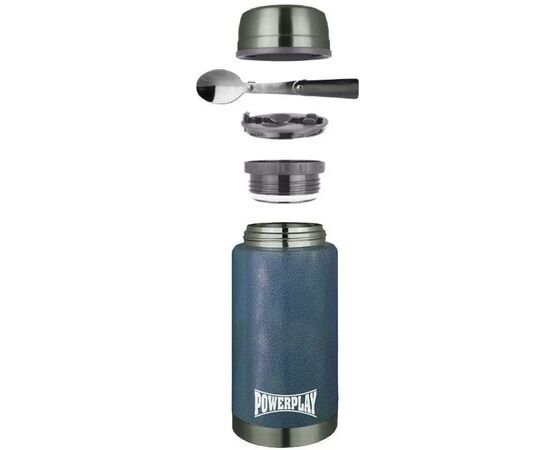 Термос PowerPlay Пишевой 9002 750ml Blue (PP_9002_750ml_ Blue), изображение 2 Термос PowerPlay Пишевой 9002 750ml Blue (PP_9002_750ml_ Blue), изображение 2