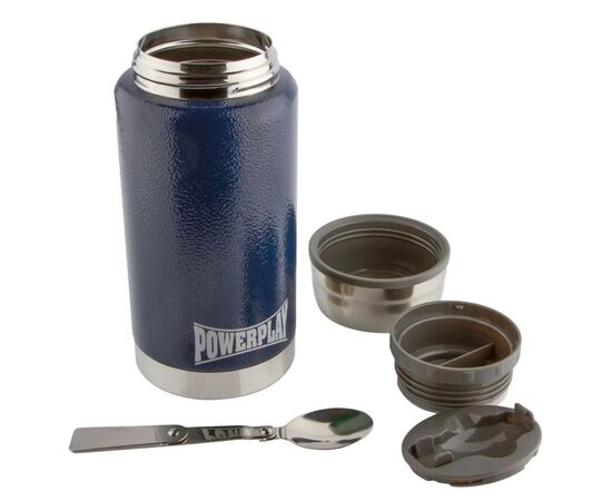 Термос PowerPlay Пишевой 9002 750ml Blue (PP_9002_750ml_ Blue), изображение 4 Термос PowerPlay Пишевой 9002 750ml Blue (PP_9002_750ml_ Blue), изображение 4