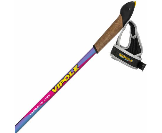 Палки для скандинавской ходьбы Vipole Vario Top-Click QL Violet DLX (P19427) (927593), изображение 2 Палки для скандинавской ходьбы Vipole Vario Top-Click QL Violet DLX (P19427) (927593), изображение 2