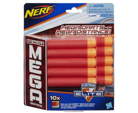 Игрушечное оружие Hasbro Nerf Мега 10 стрел (A4368)