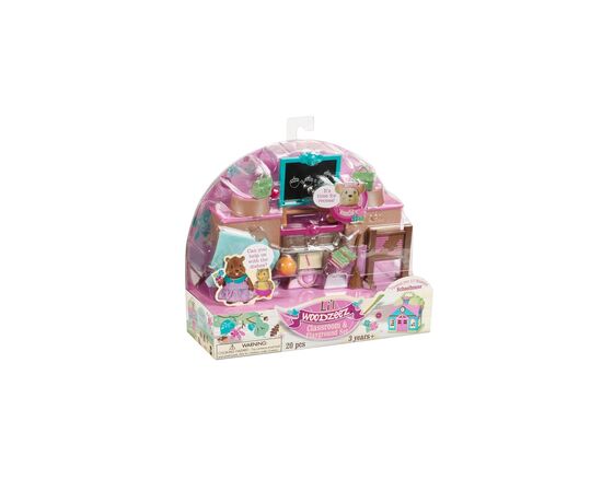 Ігровий набір Li'l Woodzeez Классная комната и игровая площадка 20 аксессуаров (6124Z)