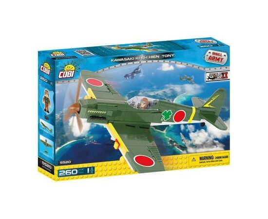 Конструктор Cobi Вторая Мировая Война Самолет Кавасаки KI-61-II Тони, 260 де (COBI-5520)