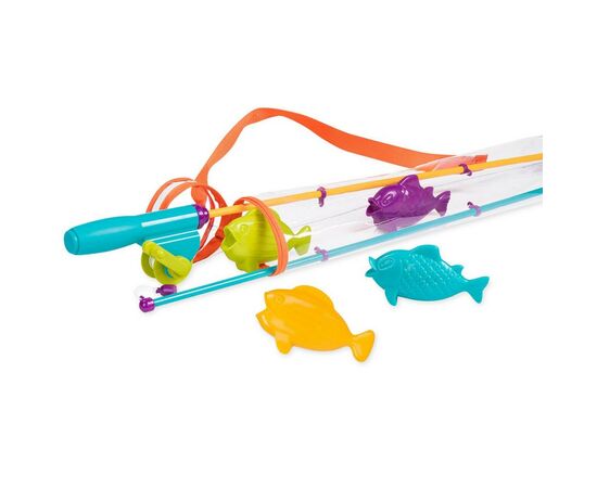 Игровой набор Battat Магнитная рыбалка 2 удочки 4 рыбки (BT2540Z), изображение 2 Игровой набор Battat Магнитная рыбалка 2 удочки 4 рыбки (BT2540Z), изображение 2