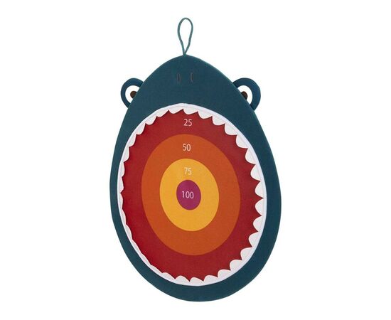 Игровой набор Battat Голодная акула 1 мишень 4 мячика-рыбки (BX1638Z), изображение 4 Игровой набор Battat Голодная акула 1 мишень 4 мячика-рыбки (BX1638Z), изображение 4