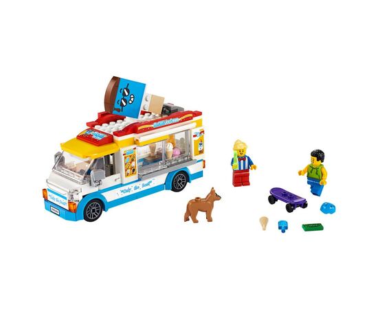 Конструктор LEGO City Great Vehicles Грузовик мороженщика 200 деталей (60253), изображение 2 Конструктор LEGO City Great Vehicles Грузовик мороженщика 200 деталей (60253), изображение 2
