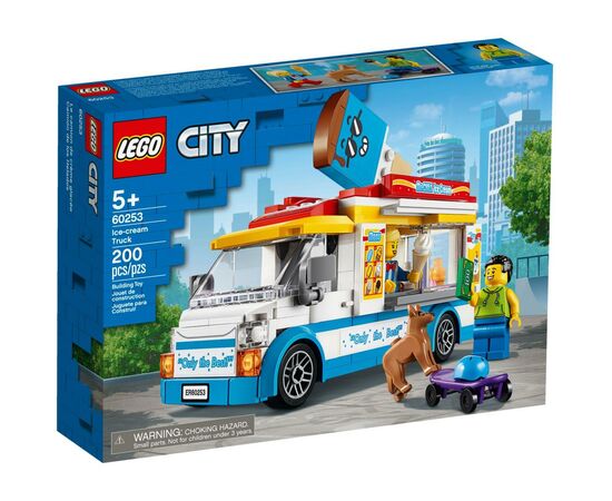 Конструктор LEGO City Great Vehicles Грузовик мороженщика 200 деталей (60253)