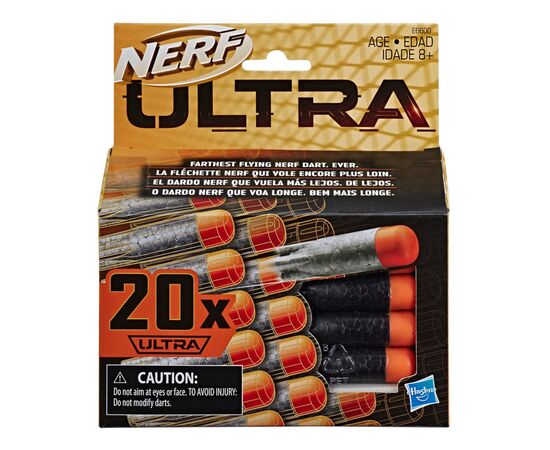 Игрушечное оружие Hasbro NERF набор патронов Ультра 20 стрел (E6600), изображение 2 Игрушечное оружие Hasbro NERF набор патронов Ультра 20 стрел (E6600), изображение 2