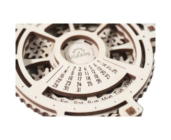 Конструктор Ugears механический навигатор дат (70036), изображение 4 Конструктор Ugears механический навигатор дат (70036), изображение 4