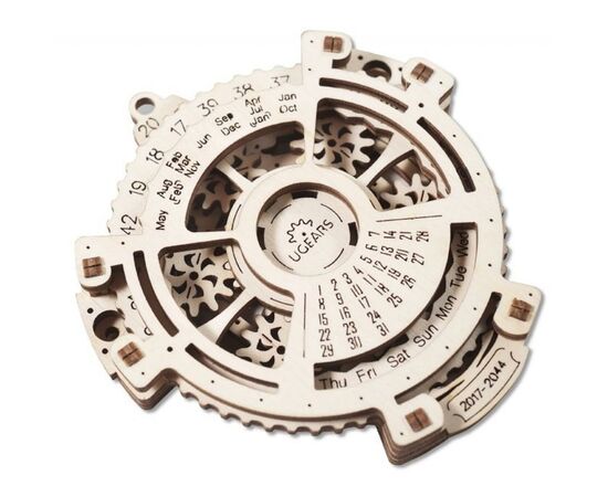Конструктор Ugears механический навигатор дат (70036)