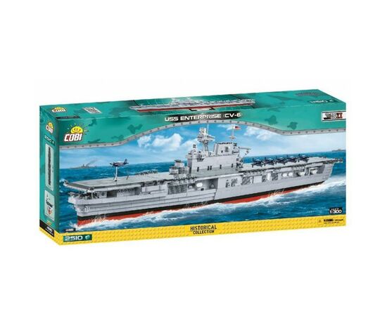Конструктор Cobi Авіаносець "Ентерпрайз" 2510 деталей (COBI-4815)