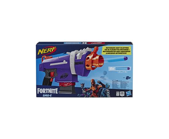 Игрушечное оружие Hasbro Nerf SMG-E Фортнайт (E8977), изображение 2 Игрушечное оружие Hasbro Nerf SMG-E Фортнайт (E8977), изображение 2