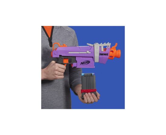 Игрушечное оружие Hasbro Nerf SMG-E Фортнайт (E8977), изображение 4 Игрушечное оружие Hasbro Nerf SMG-E Фортнайт (E8977), изображение 4