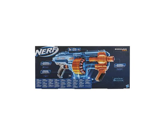 Игрушечное оружие Hasbro Nerf Elite 2.0 Шоквейв (E9527), изображение 4 Игрушечное оружие Hasbro Nerf Elite 2.0 Шоквейв (E9527), изображение 4