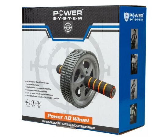Ролик для пресса Power System PS-4006 Grey-Black (PS-4006_Grey-Black), изображение 4 Ролик для пресса Power System PS-4006 Grey-Black (PS-4006_Grey-Black), изображение 4