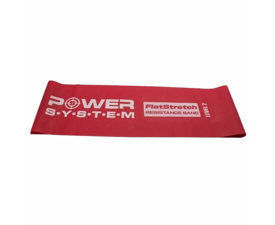 Эспандер Power System PS-4122 Flat Stretch Band Level 2 Red (PS_4122_Red), изображение 2 Эспандер Power System PS-4122 Flat Stretch Band Level 2 Red (PS_4122_Red), изображение 2