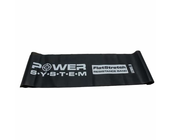 Эспандер Power System PS-4123 Flat Stretch Band Level 3 Black (PS_4123_Black)