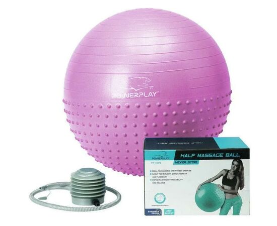 Мяч для фитнеса PowerPlay 4003 75см Light Purple (PP_4003_75cm_Light-purple)