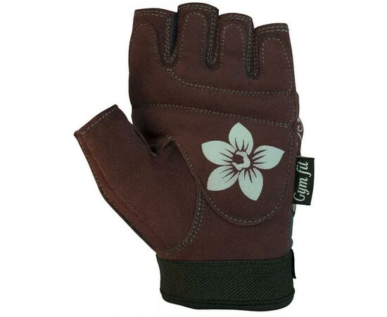Рукавички для фітнесу PowerPlay 1733 XS Grey/Brown (PP_1733_XS_Grey/Brown), зображення 2 Рукавички для фітнесу PowerPlay 1733 XS Grey/Brown (PP_1733_XS_Grey/Brown), зображення 2