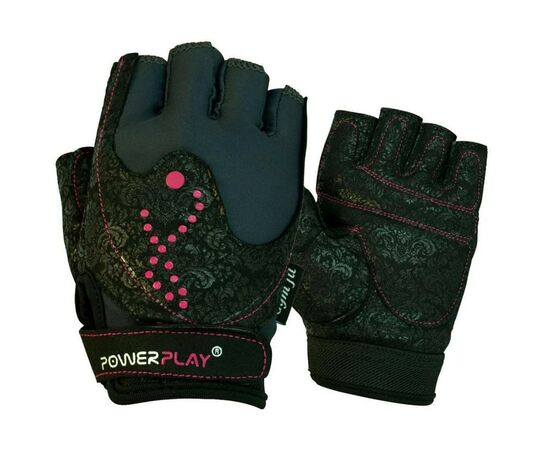 Рукавички для фітнесу PowerPlay 1744 XS Black (PP_1744_XS_Black)