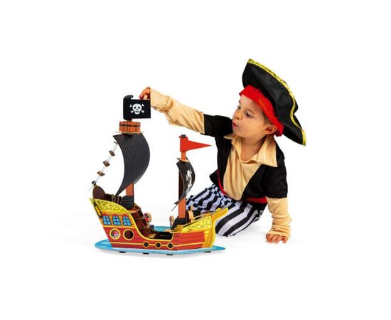 Игровой набор Janod Корабль пиратов 3D (J08579), изображение 5 Игровой набор Janod Корабль пиратов 3D (J08579), изображение 5