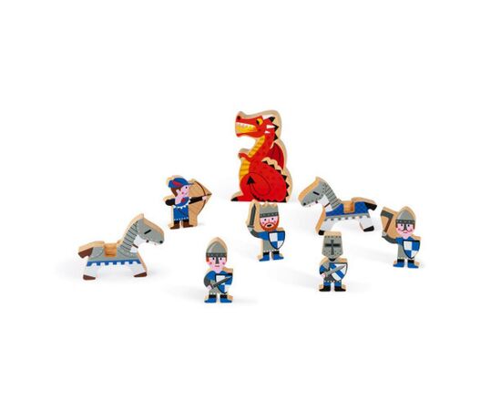 Игровой набор Janod Укрепленный замок 3D (J08582), изображение 3 Игровой набор Janod Укрепленный замок 3D (J08582), изображение 3