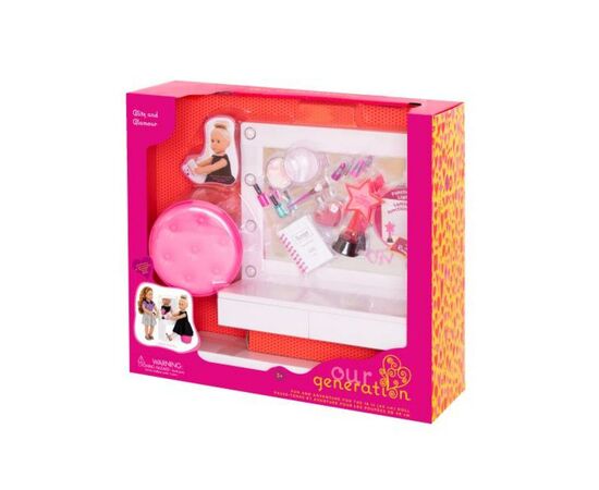 Игровой набор Our Generation Туалетный столик (BD37851Z), изображение 5