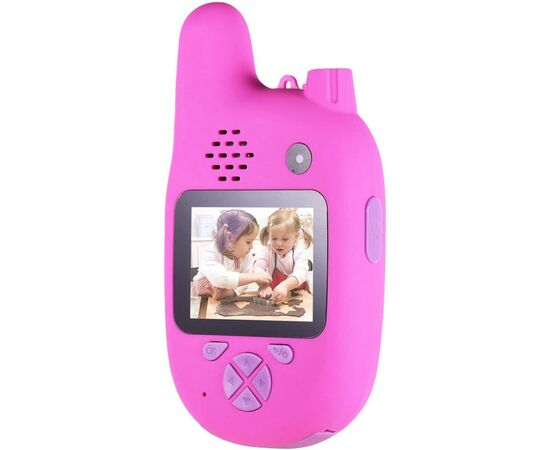 Интерактивная игрушка XoKo Цифровой детский фотоаппарат Walkie Talkie Рация и две камер (KVR-500-PN)