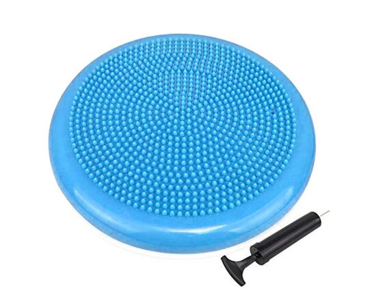 Балансувальний диск PowerPlay масажна подушка Blue (PP_4009_Blue)