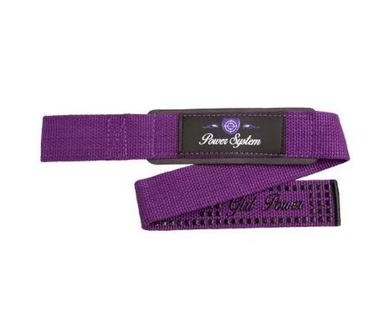 Кистевые лямки Power System G-Power Straps Purple (PS-3420_Purple), изображение 2 Кистевые лямки Power System G-Power Straps Purple (PS-3420_Purple), изображение 2