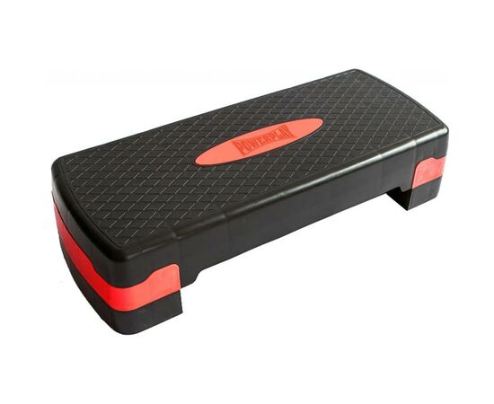 Степ-платформа PowerPlay 4328 2 рівні 10-15 см Black/Red (PP_4328_(2)_Black/Red)