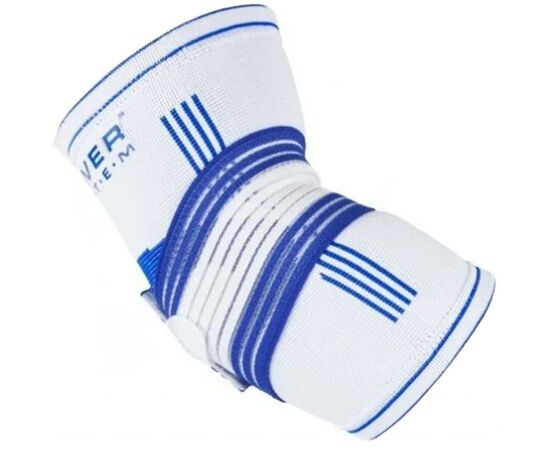 Фіксатор ліктя Power System Elbow Support Pro White/Blue S/M (PS-6007_S/M_White-Blue)
