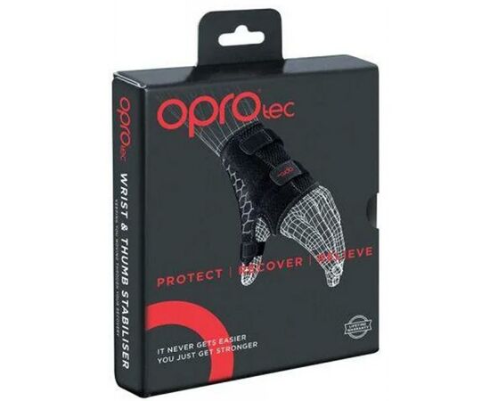 Фиксатор кисти OPROtec WristThumb Support OSFM Black (TEC5751-OSFM), изображение 4 Фиксатор кисти OPROtec WristThumb Support OSFM Black (TEC5751-OSFM), изображение 4