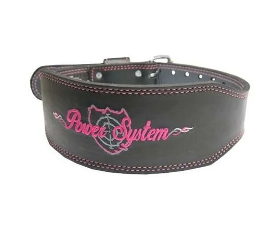 Атлетический пояс Power System Bella Power PS-3050 Black/Pink L (PS-3050_L_Black), изображение 3 Атлетический пояс Power System Bella Power PS-3050 Black/Pink L (PS-3050_L_Black), изображение 3
