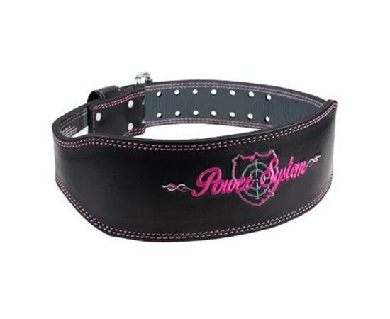 Атлетичний пояс Power System Bella Power PS-3050 Black/Pink L (PS-3050_L_Black)